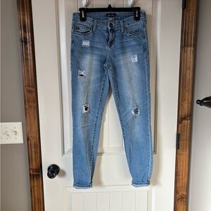 EUC Distressed Dear John jeans